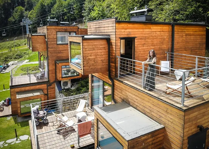 Hotel apartamentowy Szuflandia Z Sauną, Jacuzzi, Przy Stoku Narciarskim