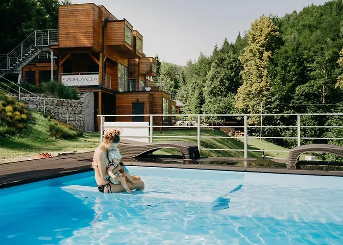 Hotel apartamentowy Szuflandia Z Sauną, Jacuzzi, Przy Stoku Narciarskim 3*